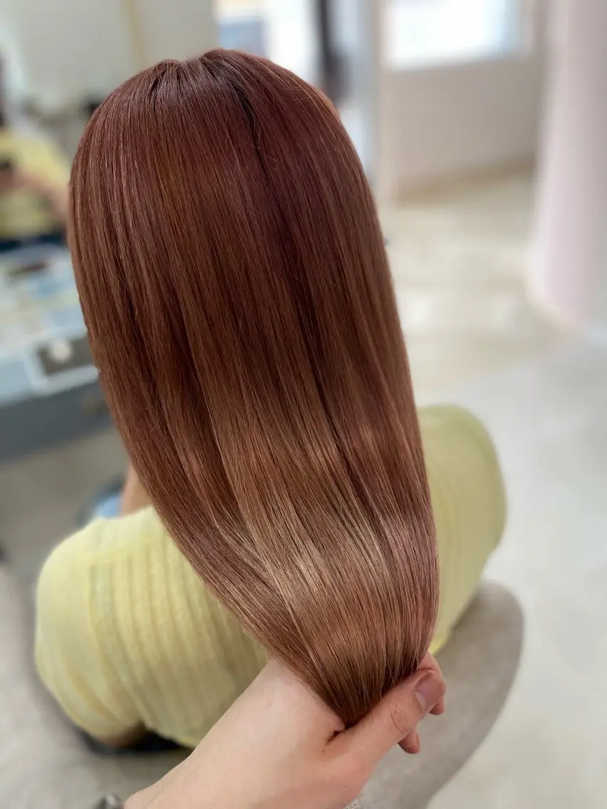 ロング トリートメント 殿北 茉奈のヘアスタイル