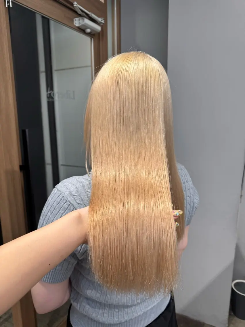 ロング カラー ヘアカラー トリートメント ヘアセット sakura / color ✧のヘアスタイル