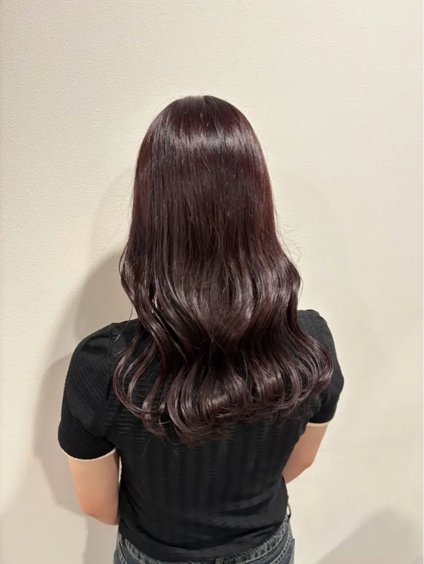 ロング ヘアカラー トリートメント 透明感カラー 🫧ゆうしん/平尾のヘアスタイル