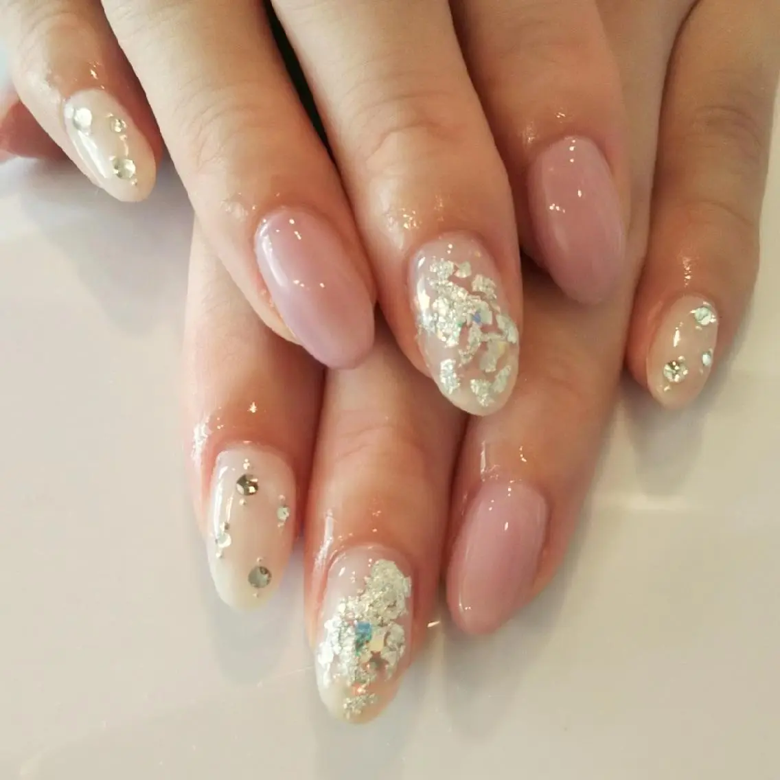 ネイル ピンク ハンドネイル private salon mieのネイルデザイン