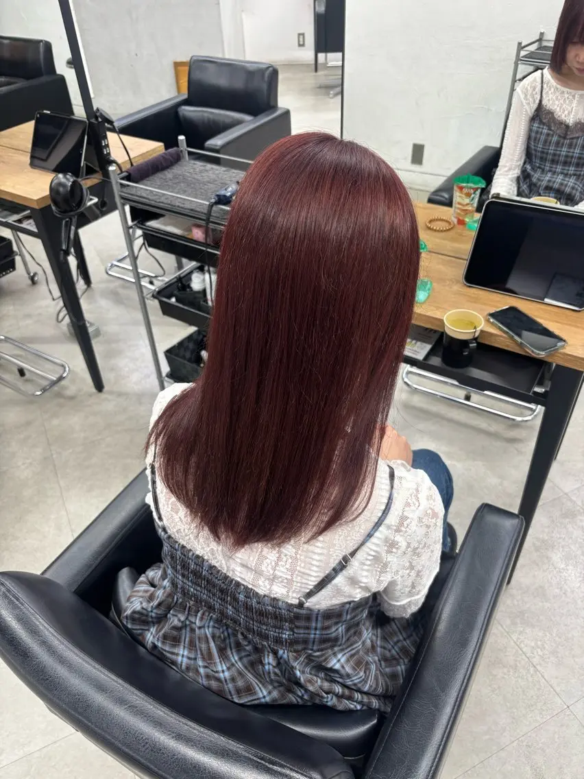ロング ヘアカラー ハイトーン艶カラー/ MIZUKI🌟のヘアスタイル