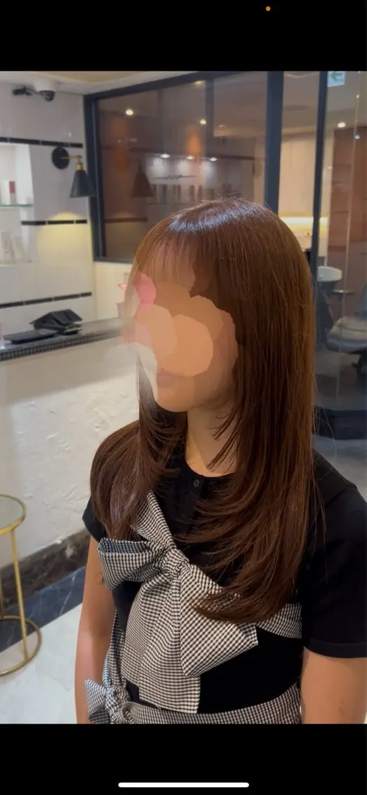 ロング レイヤーカット ロング カット 松波慧太/✨縮毛矯正 ✨/✨レイヤー✨のヘアスタイル