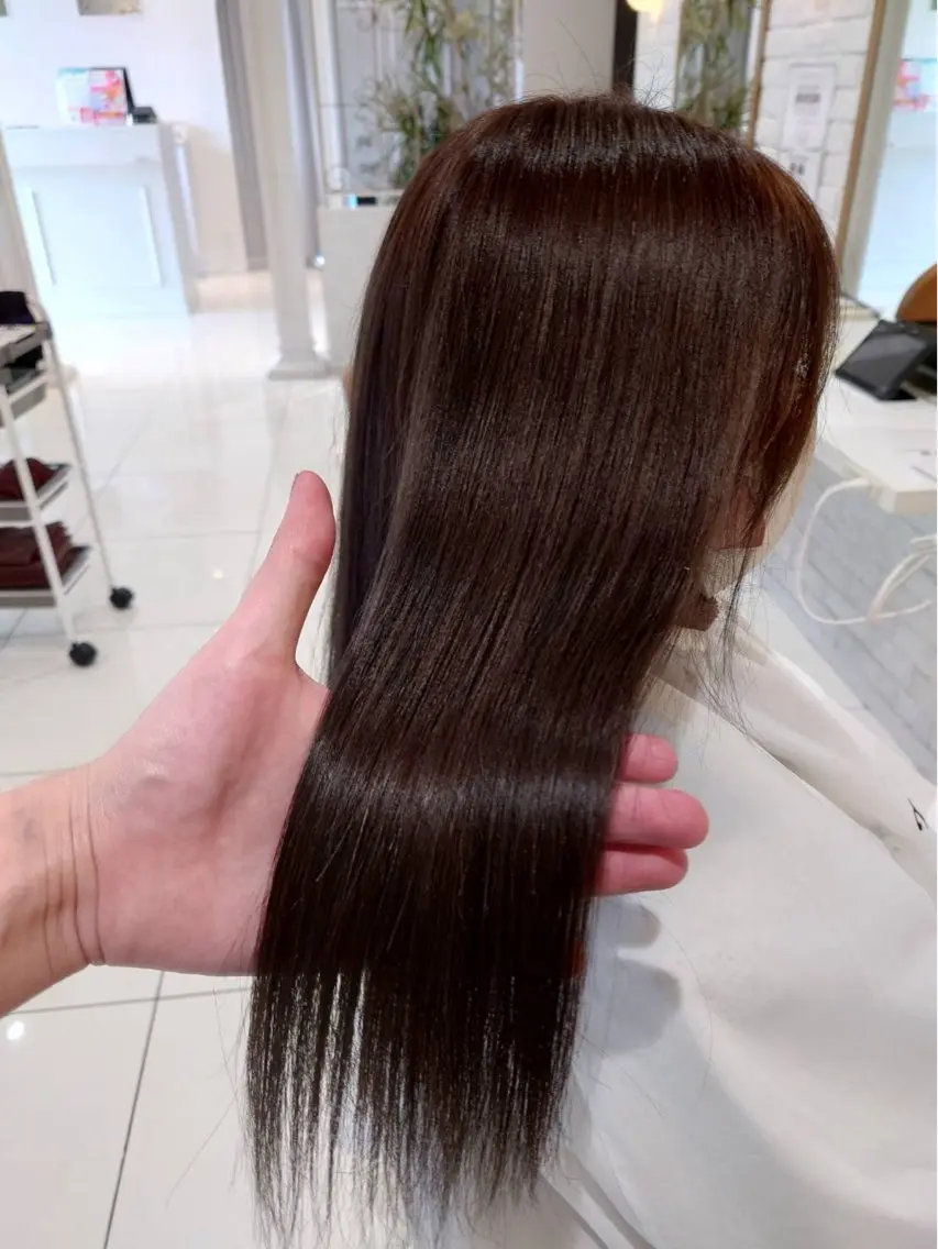 ロング 阿部 拓磨のヘアスタイル