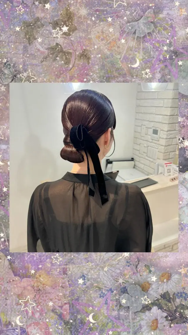 🫧タイトシニオンお出かけ前に可愛くなりたい方大歓迎✨結婚式のお呼ばれや大切な日におすすめ🫶是非私にお任せください✨の写真