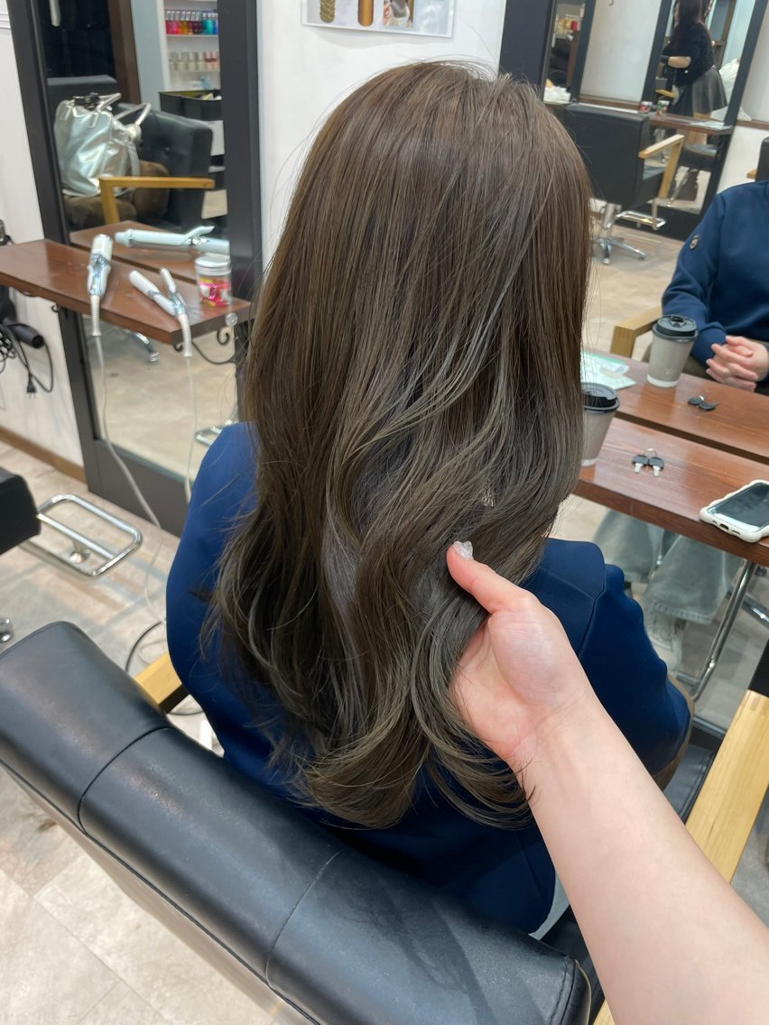 ミディアム カット ヘアカラー トリートメント ヘッドスパ ヘアセット レイヤー似合わせ特化 /谷町/妃菜🎀のヘアスタイル
