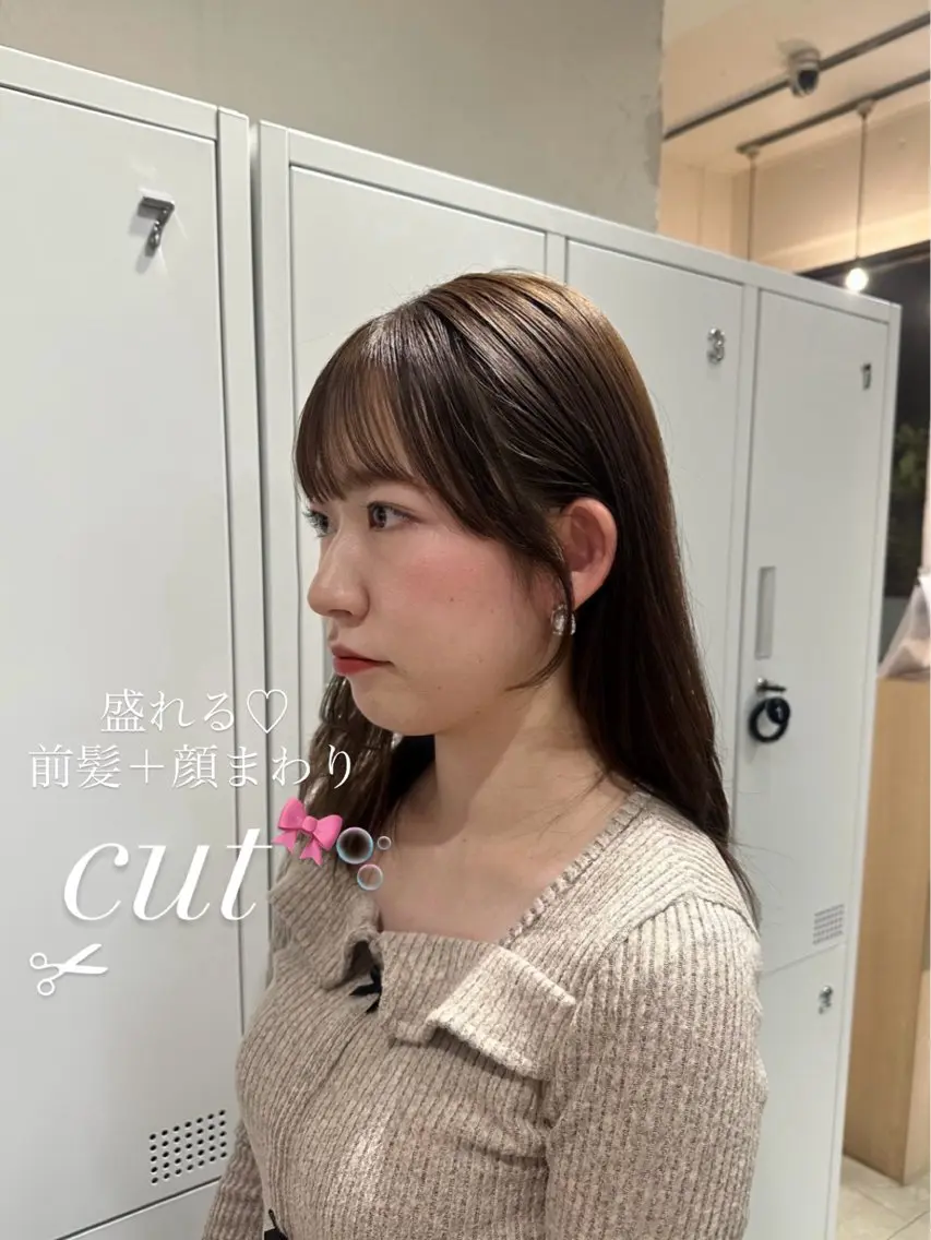 ミディアム カット aoi🍀暖色 /透明感カラー♡のヘアスタイル