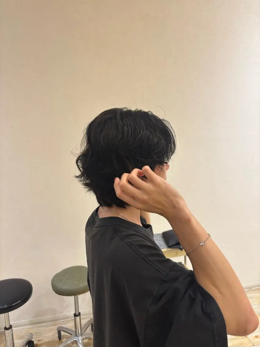 1名様限定！メンズカット+パーマモデル様¥0の写真