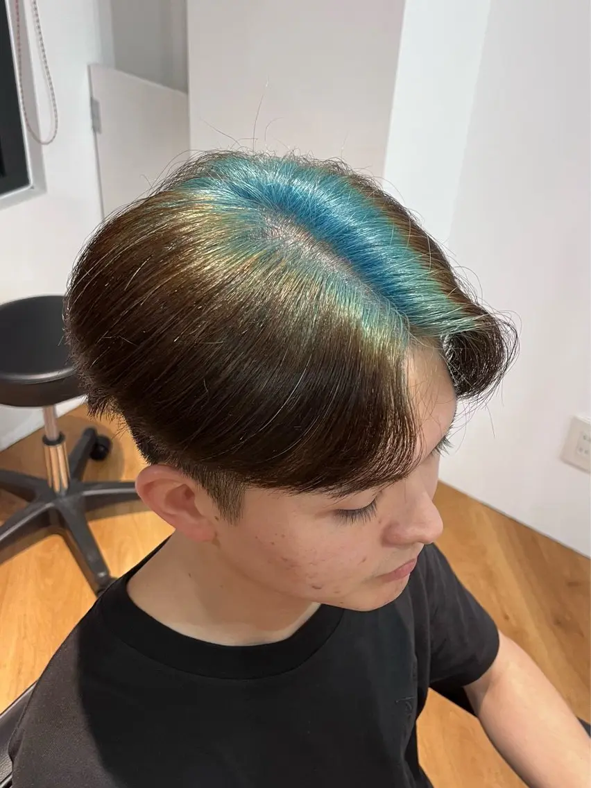 カラー ヘアカラー 則竹 伸俊のヘアスタイル