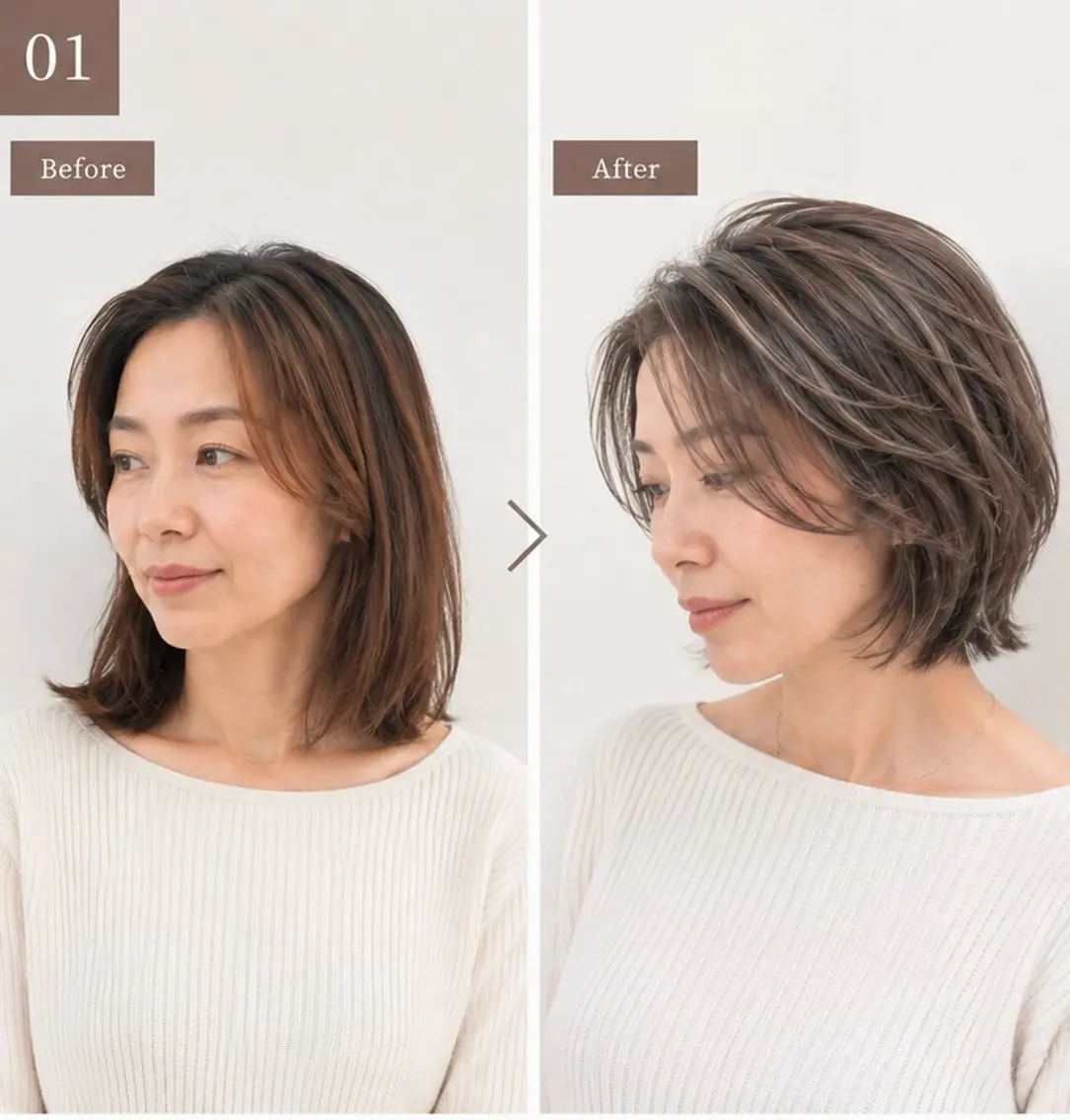 ショート ショートボブ ボブ ハイライト ショートヘア 白髪ぼかし×ショート ハイライト×玉山直哉のヘアスタイル