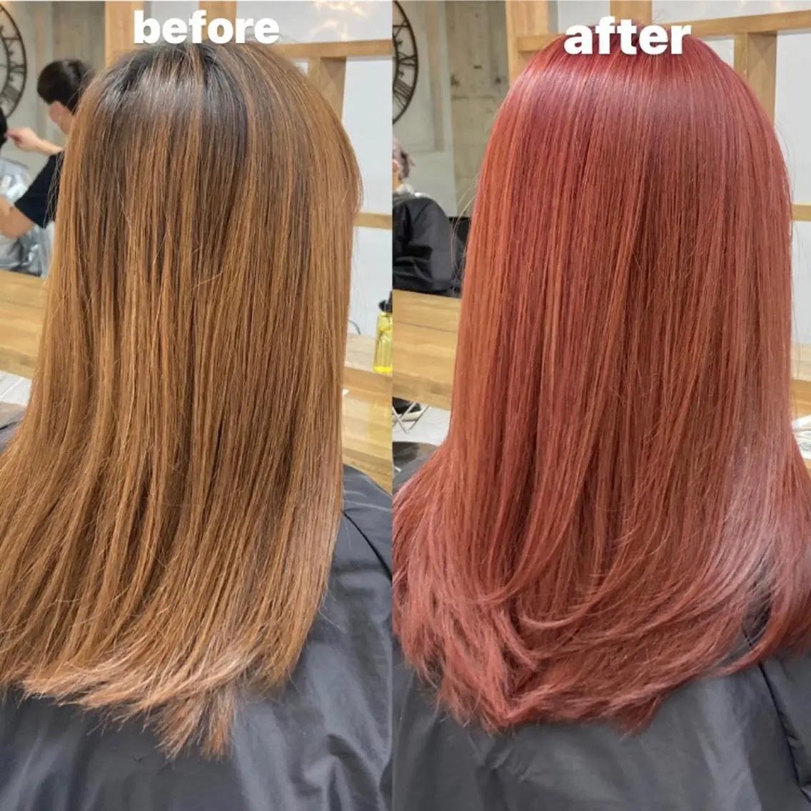 ロング カラー 韓国レイヤーカット★ 小林大樹のヘアスタイル