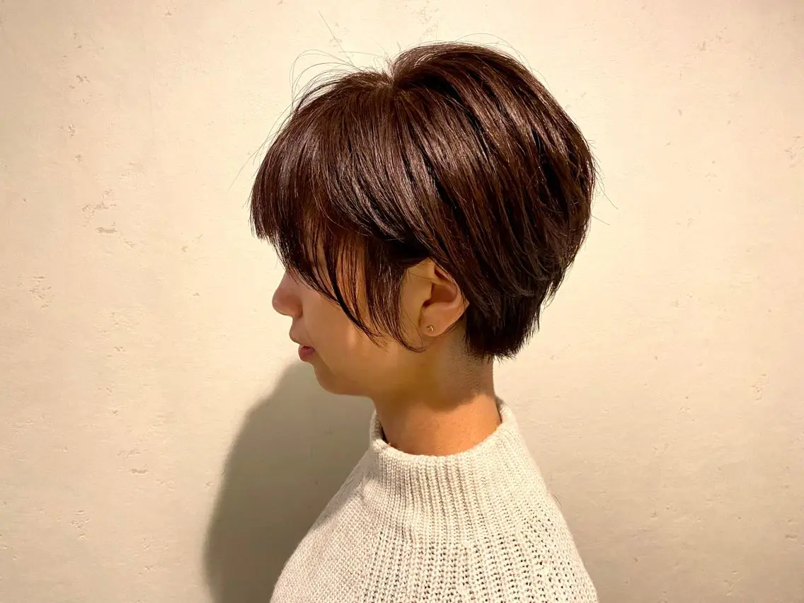 ショート カラー 伊藤 さやかのヘアスタイル