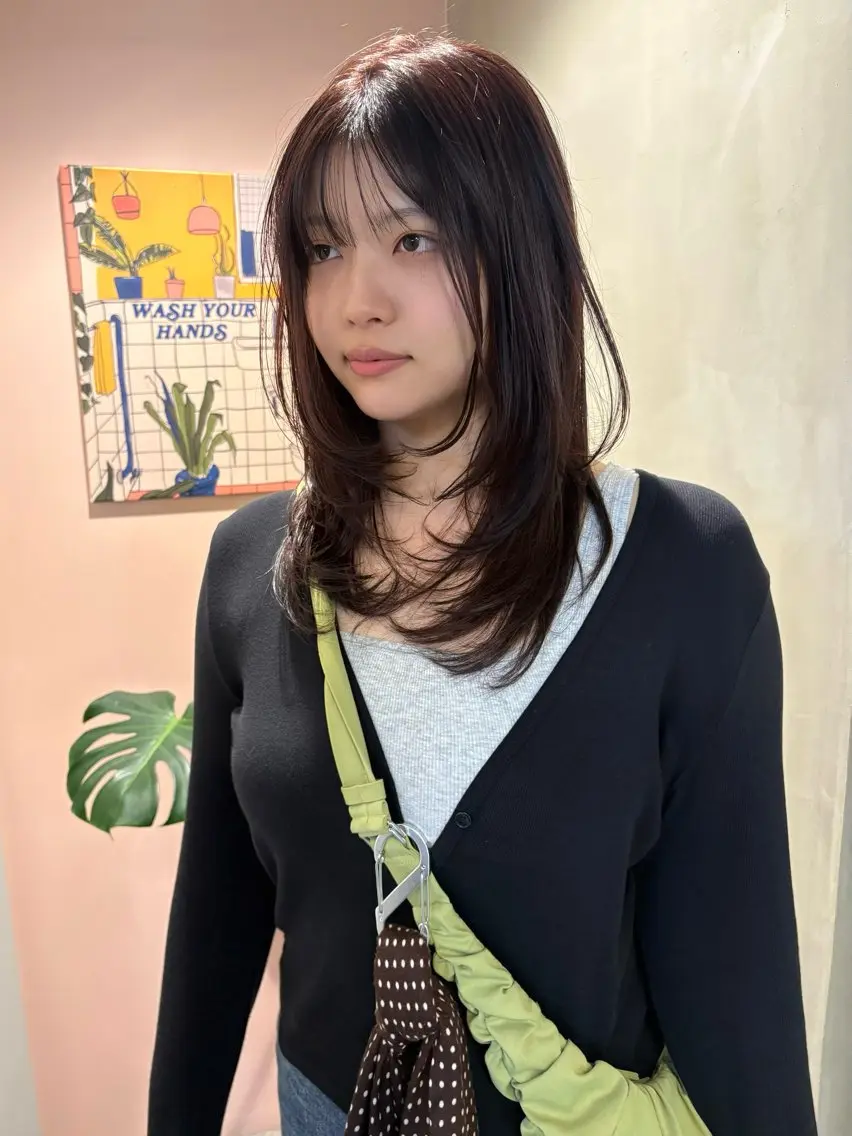 ロング カット ヘアカラー トリートメント umu.⌇ mihiroのヘアスタイル
