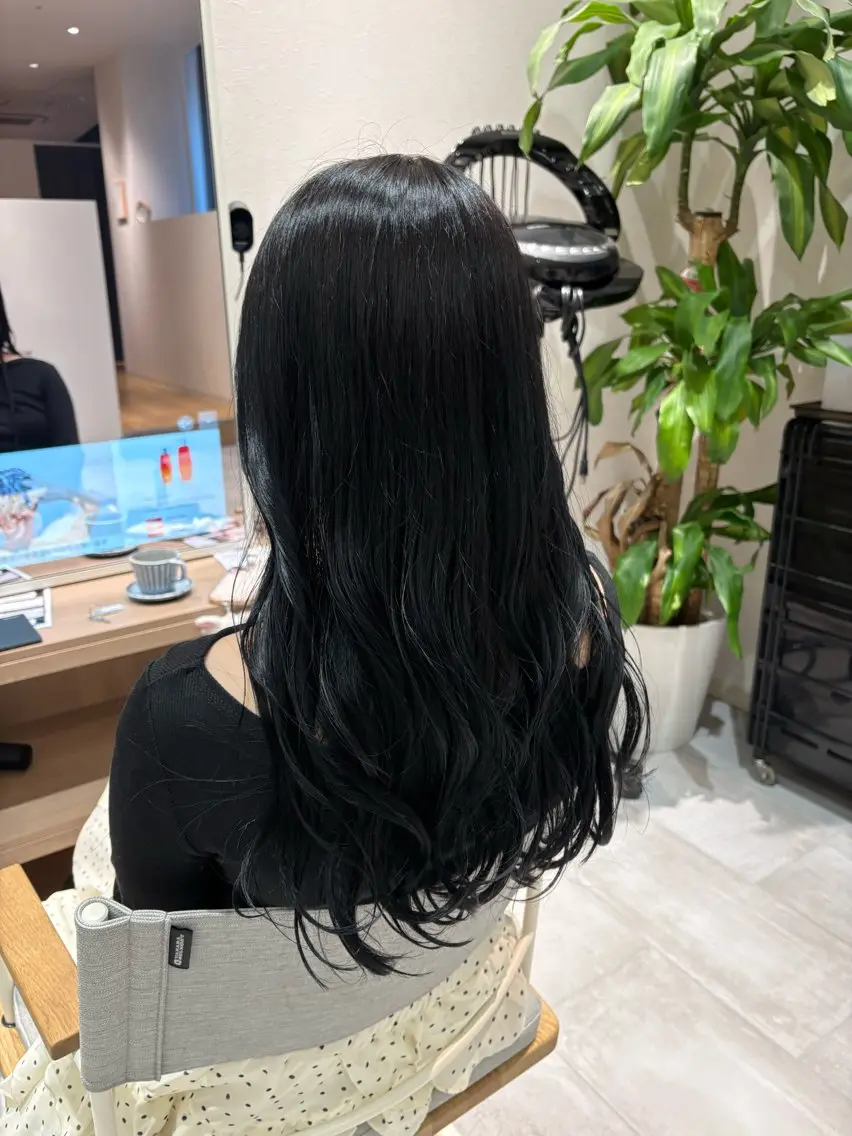 ロング ユイナ カットモデル募集中のヘアスタイル