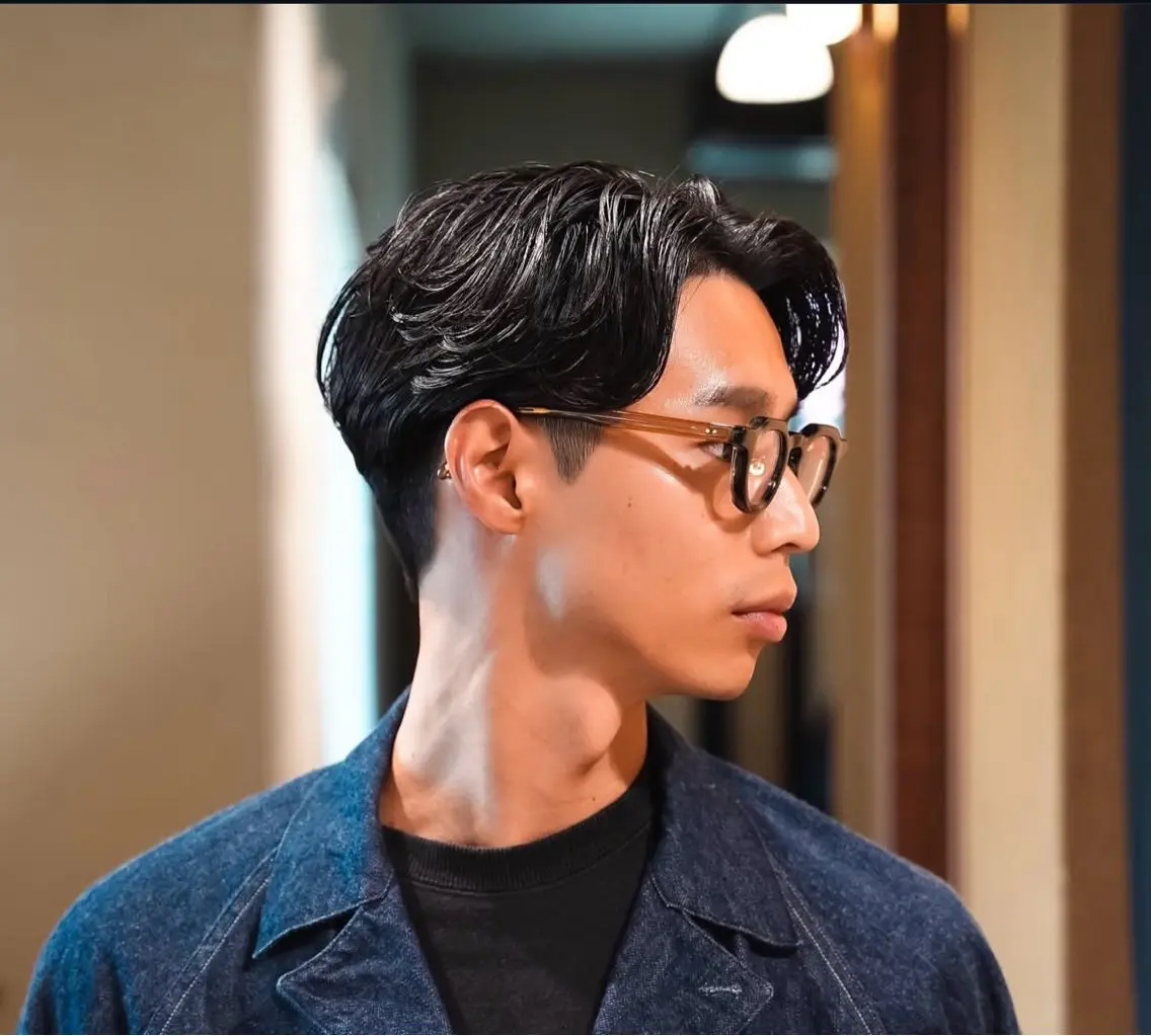 パーマ メンズ メンズ似合わせ タチカワユウキのヘアスタイル
