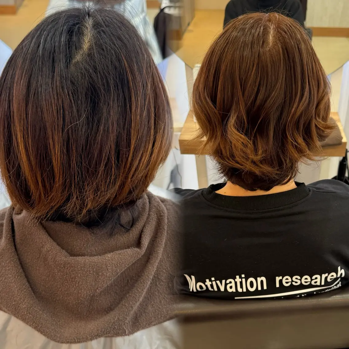 ミディアム Agu hair 粉河のヘアスタイル