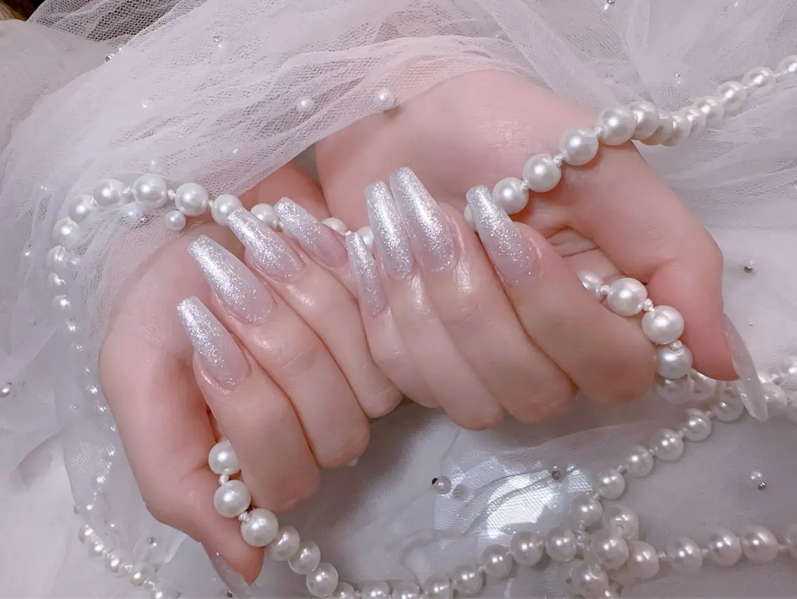 ネイル 長さ出し ワンカラーネイル ネイルチップ You&Me Miyuのネイルデザイン
