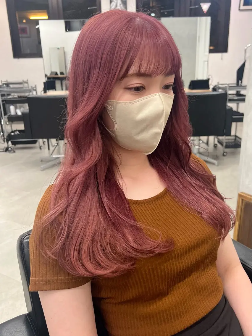 ロング 暖色カラー/レイヤー カット☁️MEI☁️のヘアスタイル