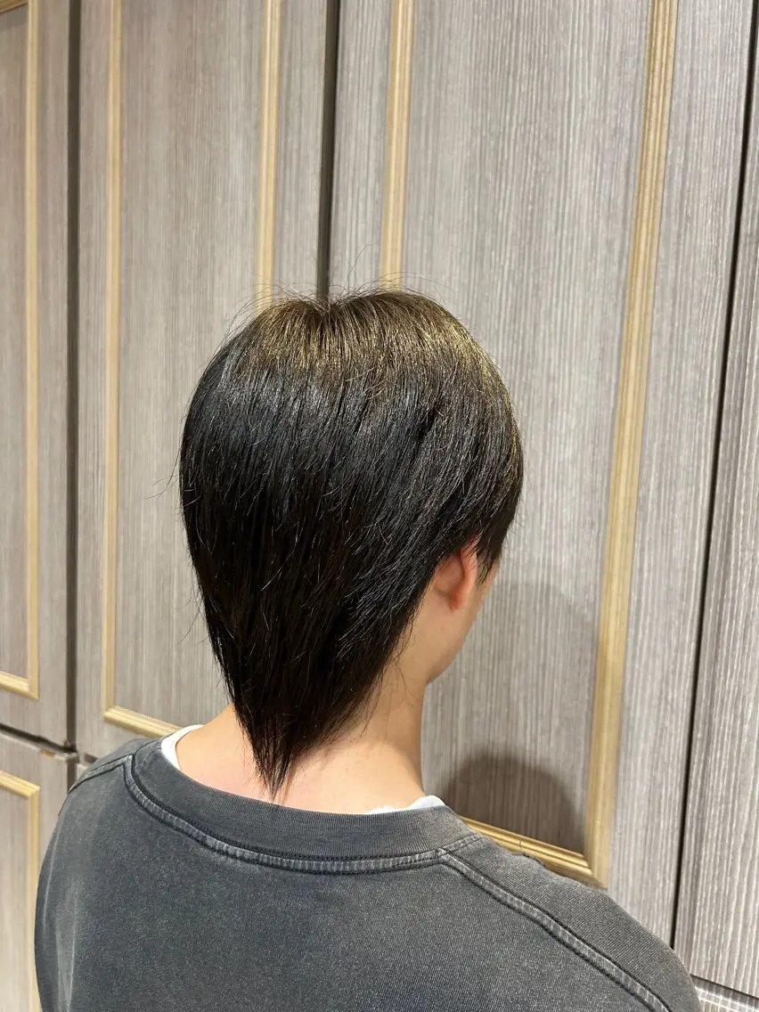 カラー ブラウンカラー 岡田 佳苗のヘアスタイル