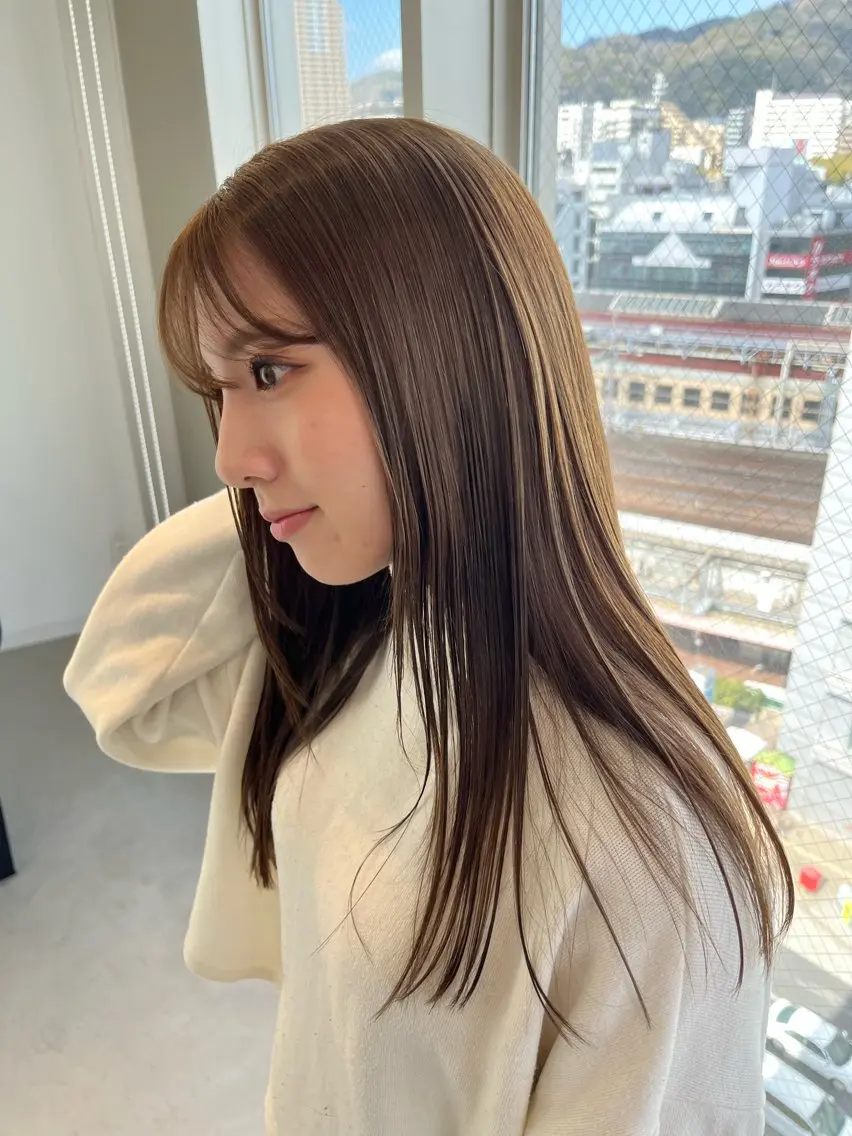 《🌻ご新規様限定クーポン🉐🌻》【🦋艶髪フルカラー+カット+2stepスチームトリートメント🦋】※イルミナ変更可の写真