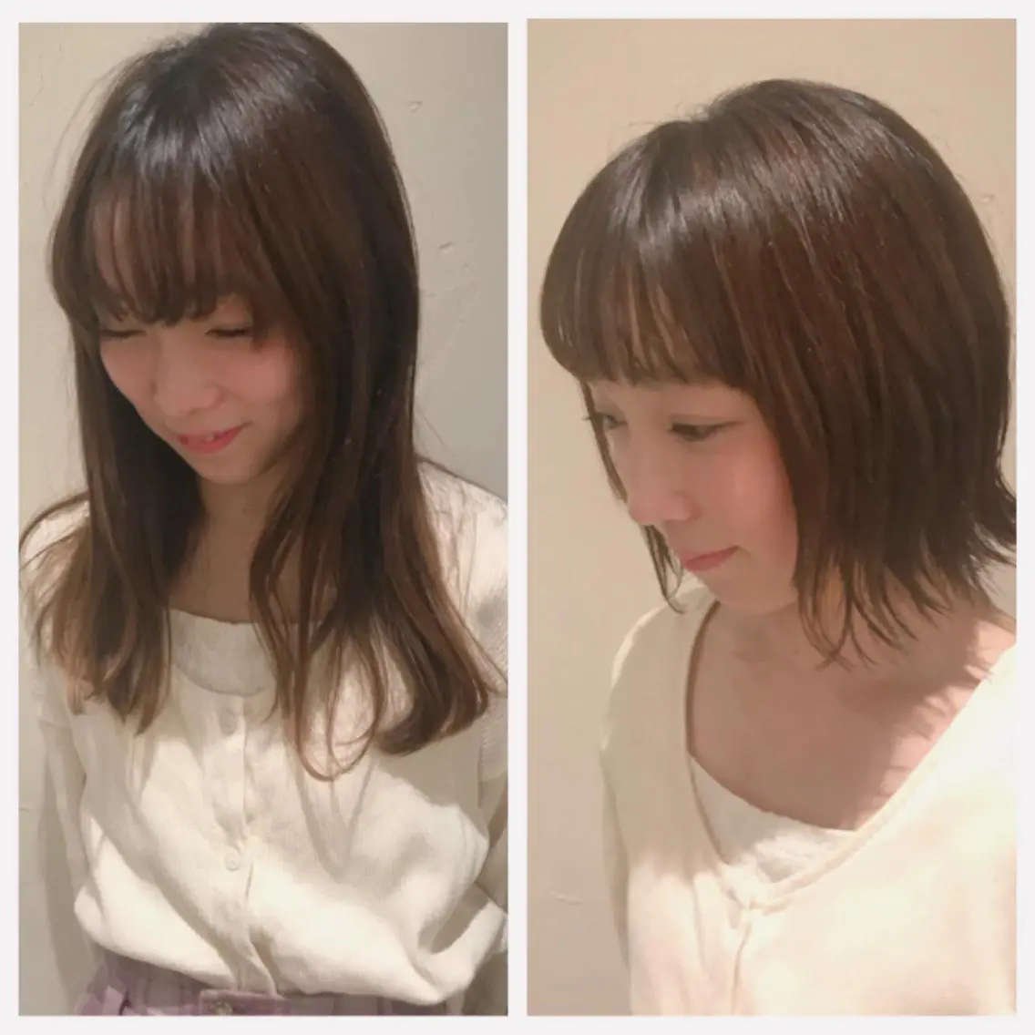 ショート カラー ヘアアレンジ オリーブ透明感カラー 表参道/MIKUのヘアスタイル