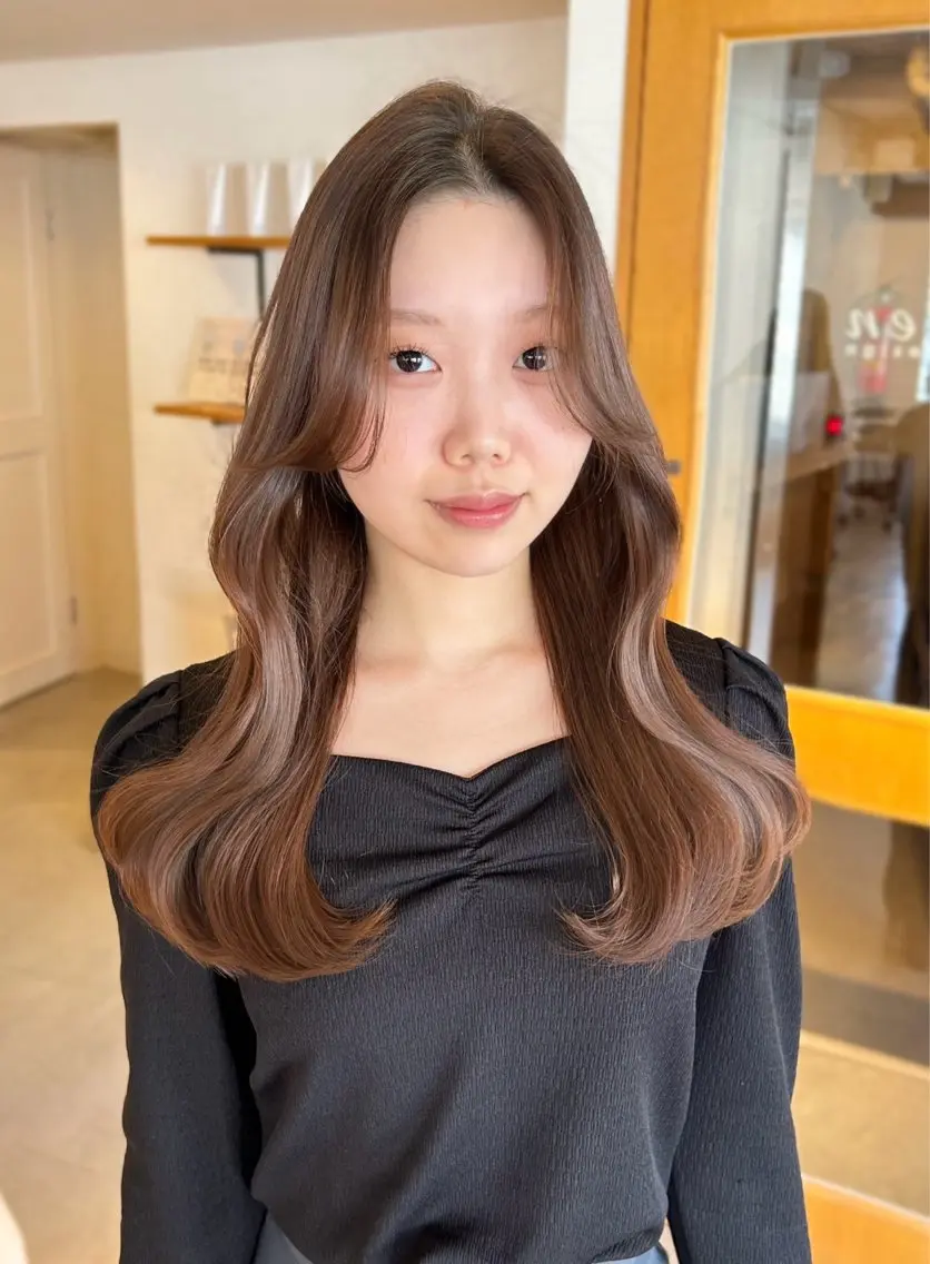 ロング カラー 🖤KAHO🖤 /透明感/艶髪/暖色のヘアスタイル