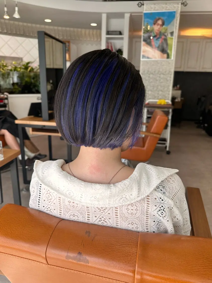 ショート カット ヘアカラー ✨やわらかヘア✨ ✂️杉浦優仁のヘアスタイル