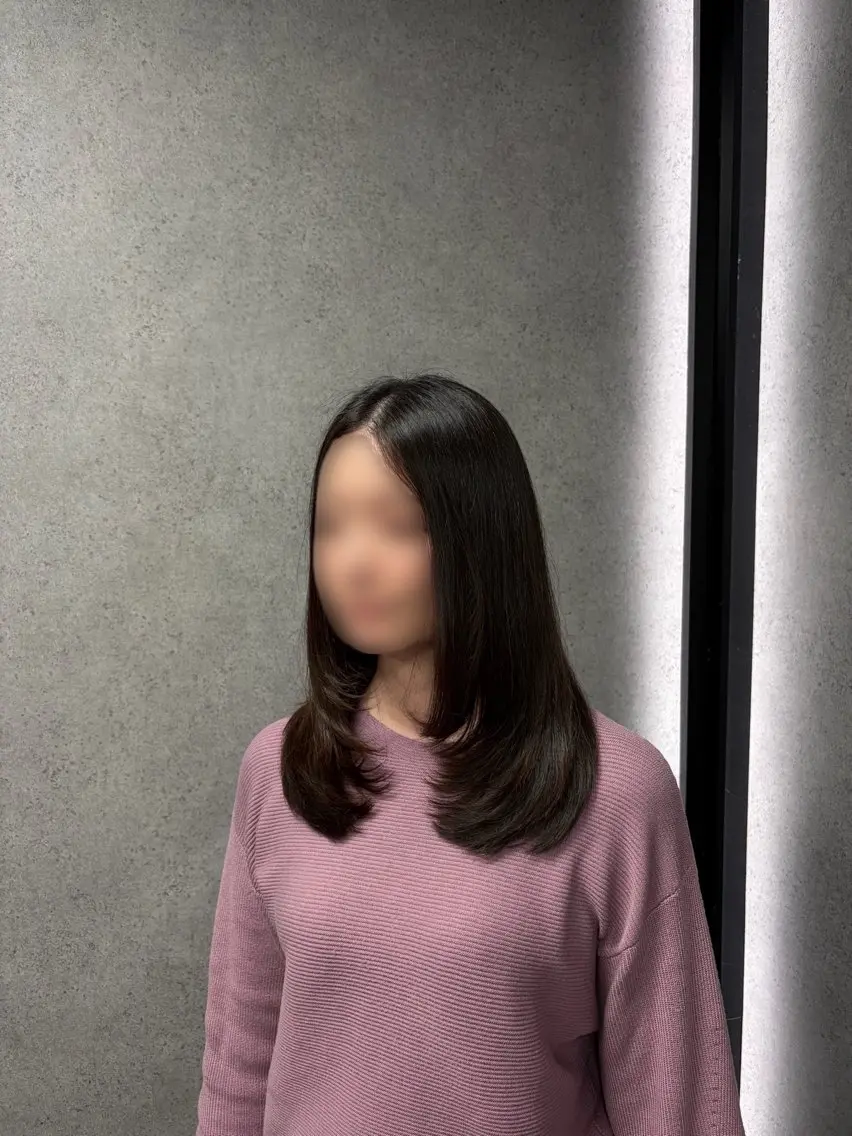 ロング 窪田 琉空のヘアスタイル