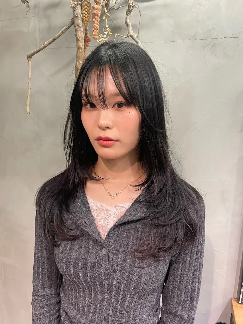 ロング レイヤーカット ロング ショート特化✂️ harukaのヘアスタイル
