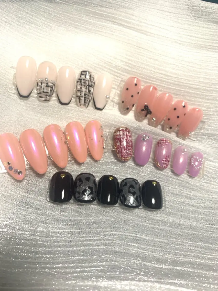 【ミニモ限定】　10本デザイン✨　他サロンオフ+500円　詳細は補足へ☆ ワンホンネイル好きは予約への写真