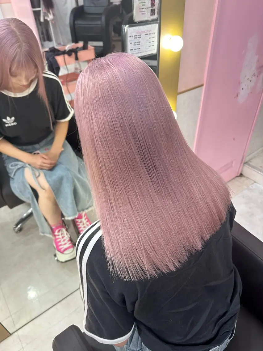 ロング カラー 町田ブリーチデザイン 🌈MANATOのヘアスタイル