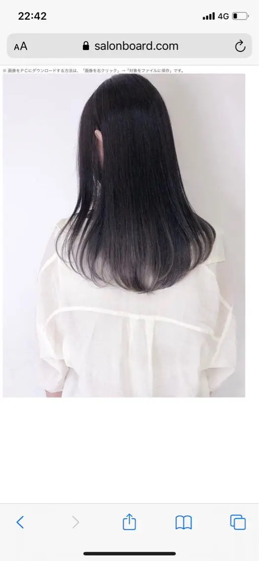🌱モテツヤ髪に🖤うる艶カラー✨カット✂︎TOKIOトリートメント🧸🌱の写真