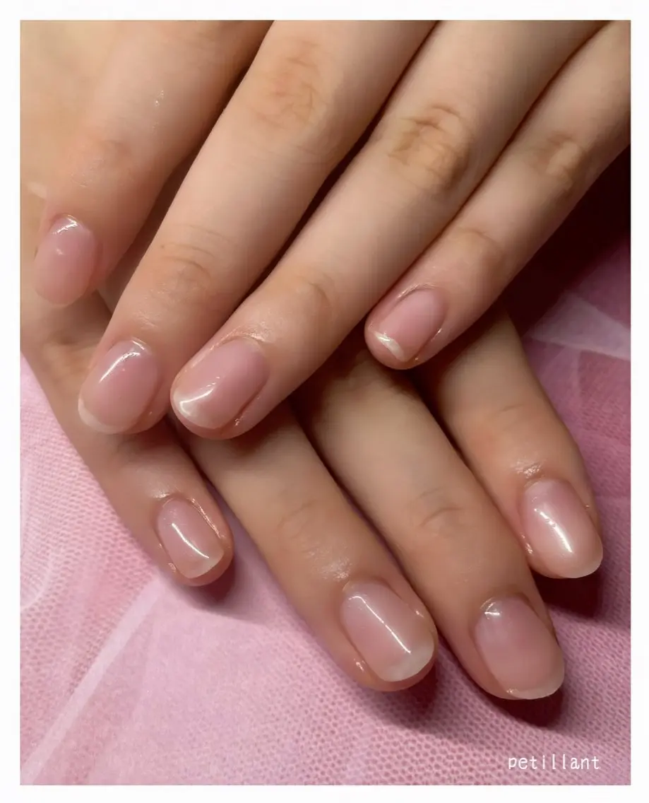 ネイル クリアネイル ジェルネイル nail salon petillantのネイルデザイン