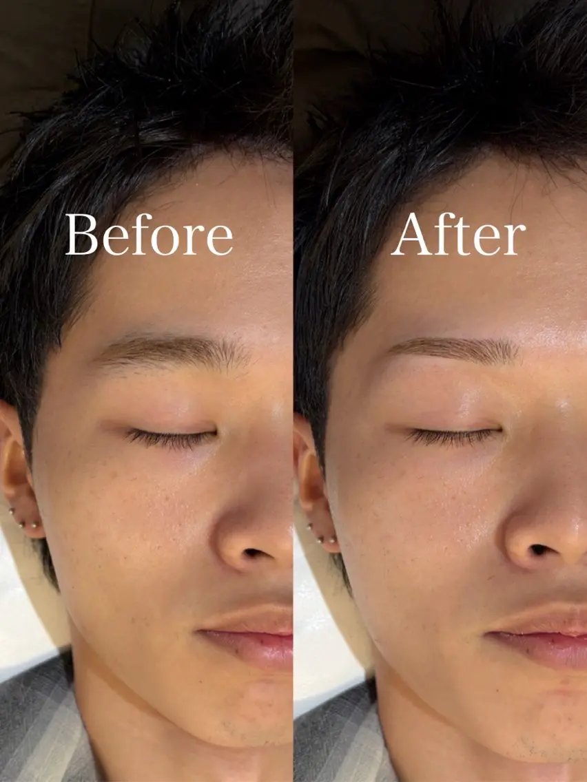 メンズ アイブロウ メンズパーマ メンズアイブロウ ワックス脱毛 眉カット その他(アイブロウ) メンズ眉毛/似合わせ /Natsuki🫧の眉毛・アイブロウイメージ