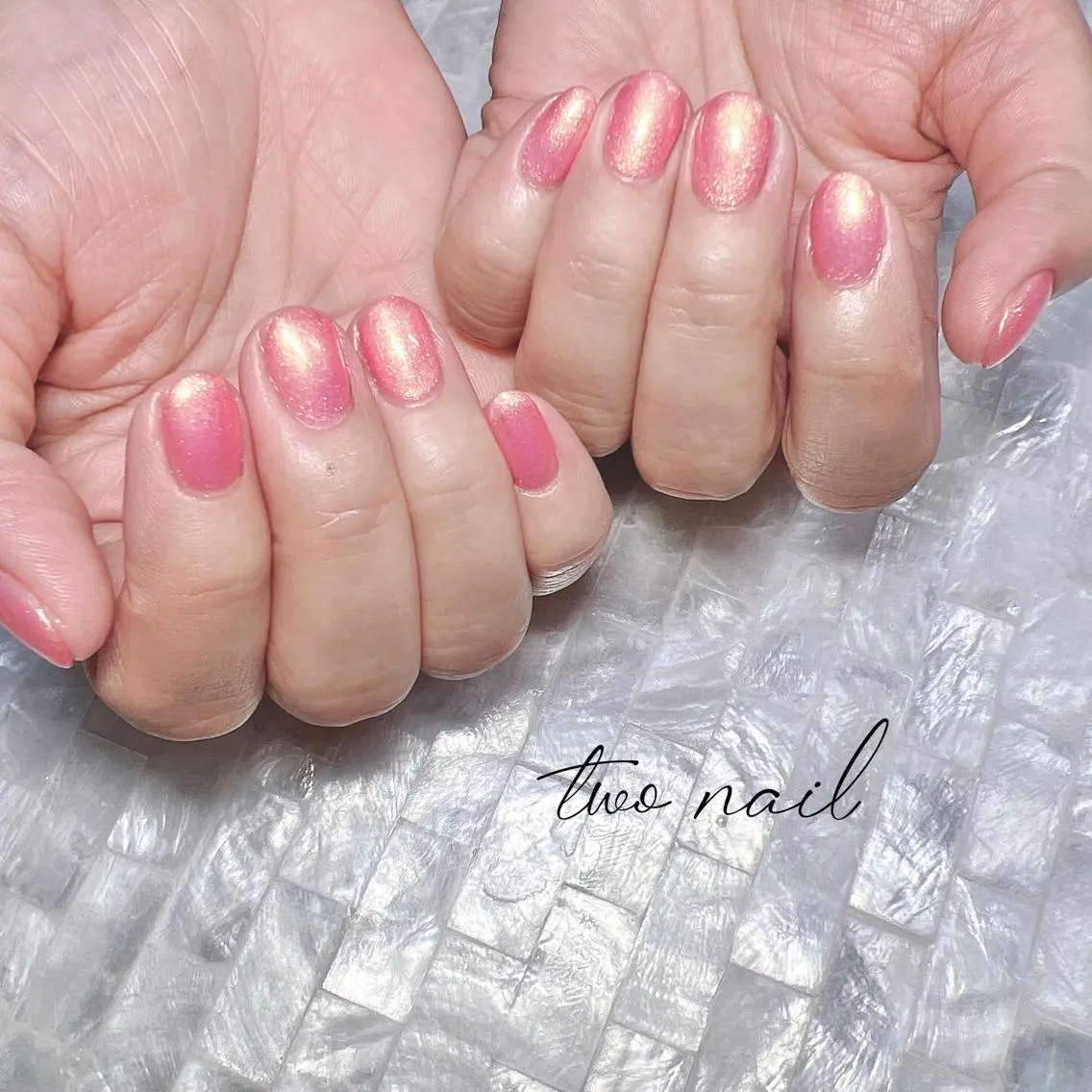 ネイル アートネイル フットネイル ハート キラキラネイル ニュアンスネイル ハンドネイル two nailのネイルデザイン