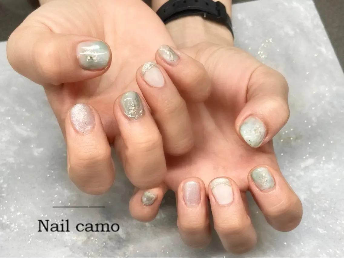 ネイル 🌟Nail camo🌟のネイルデザイン