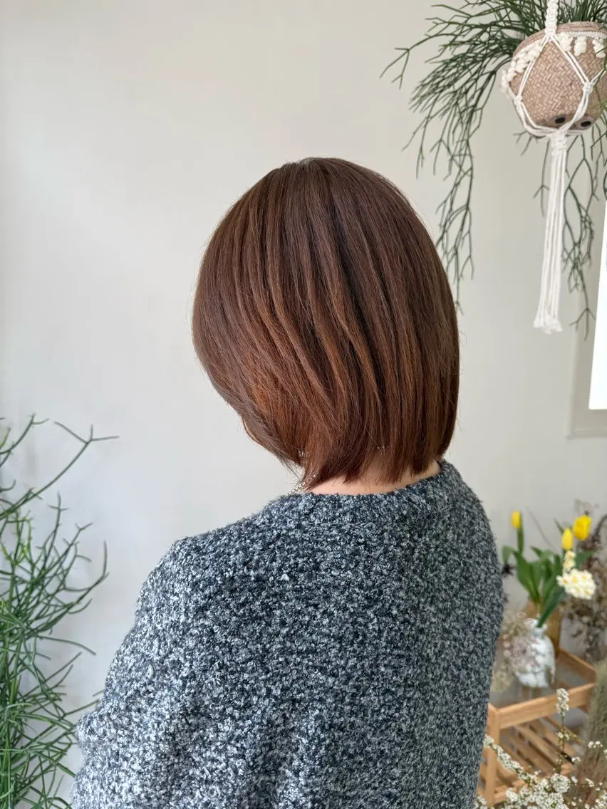 セミロング カラー 暖色/透明感カラー 🌷荘司まゆり🌷のヘアスタイル