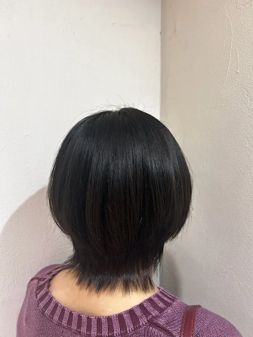 ショート ヘアカラー モデル募集🌷/ 艶カラー/大谷李緒奈のヘアスタイル
