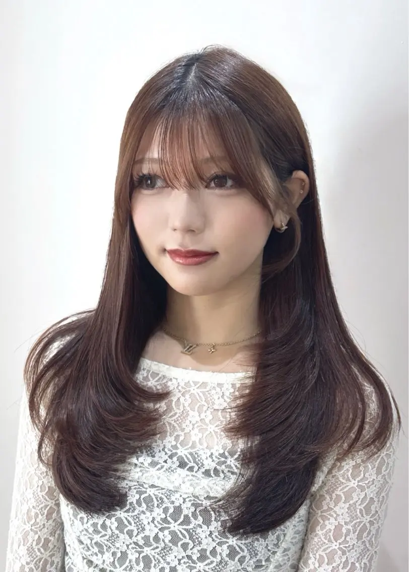 ロング レイヤーカット 🍒伊吹 イブキ🍒のヘアスタイル