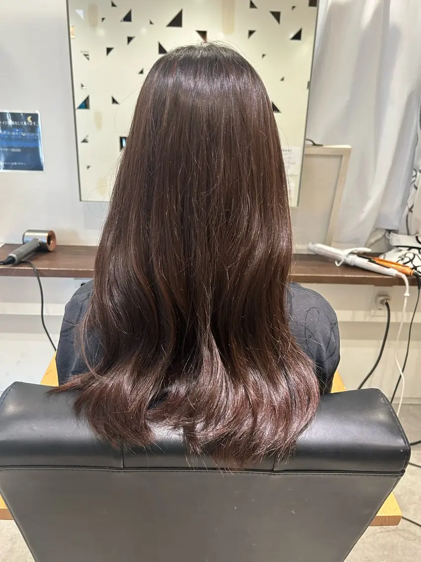 ロング 江川 輝星のヘアスタイル