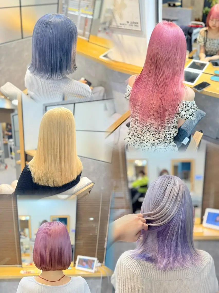 【トリプルカラー】カット+ケアブリーチトリプルカラー+oggiottoフルステップトリートメント🐰の写真