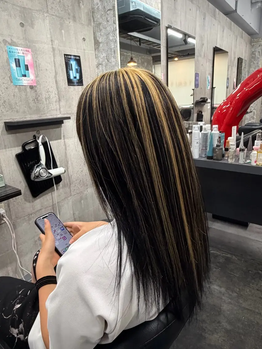 ロング ヘアカラー Kyosuke/コワ ファースト長崎2ndのヘアスタイル