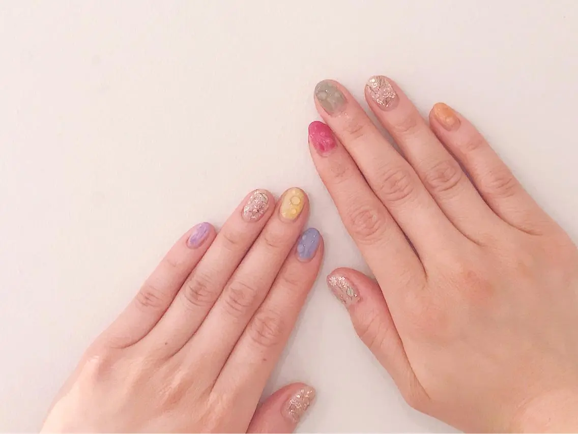 ネイル ハンドネイル もとまつ さちこのネイルデザイン