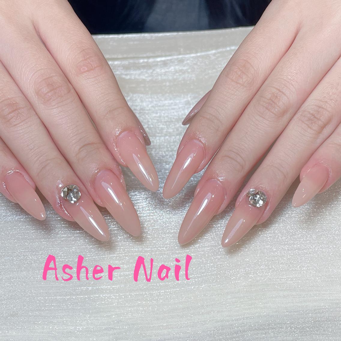 ネイル ハンドネイル ハンドケア Asher _Nailのネイルデザイン