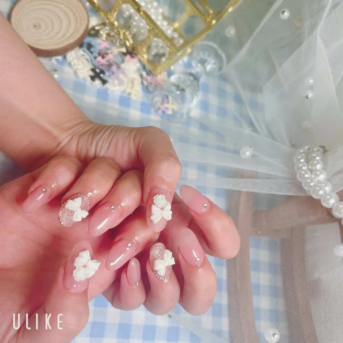 ネイル 渋谷T&B もも ロング無制限中⭐️のネイルデザイン