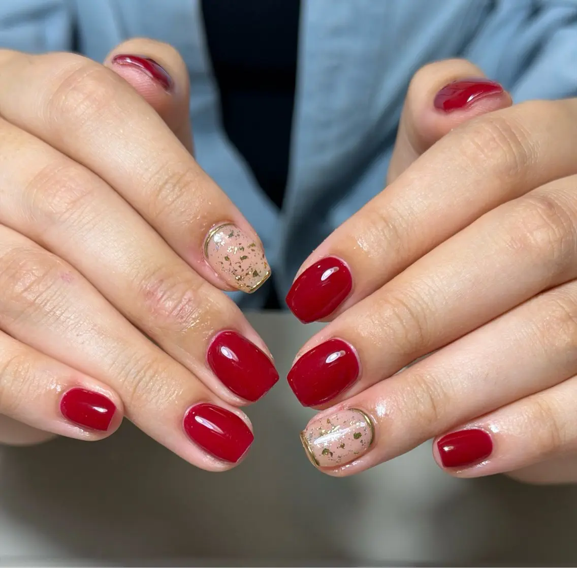 ネイル ハンドネイル ハンドケア 🍑 momo_nailのネイルデザイン