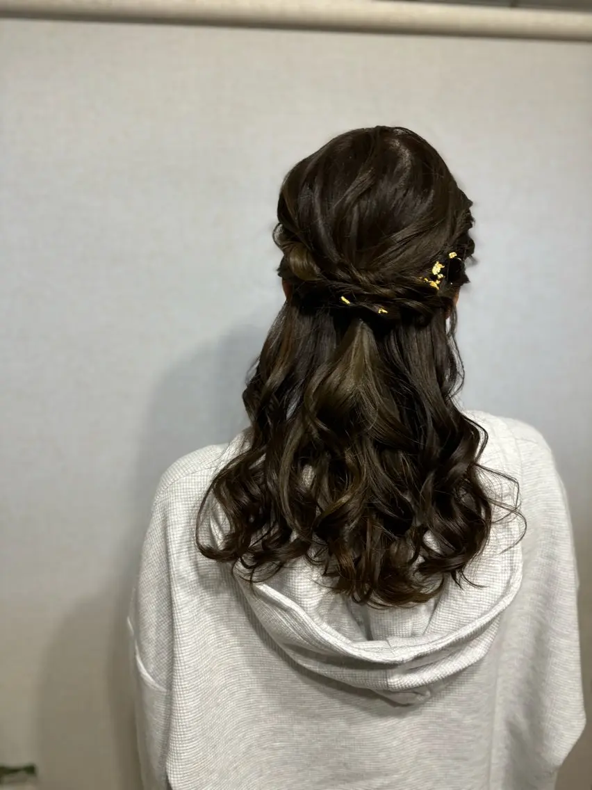 ヘアアレンジ ヘアセット hair salon【クラン】のヘアスタイル