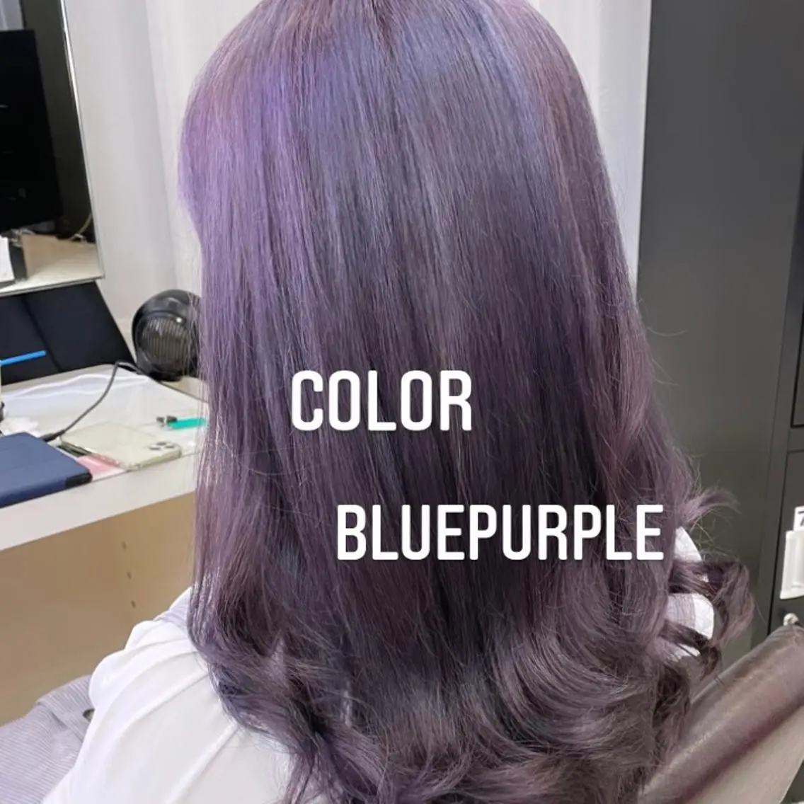 セミロング カラー ヘアカラー トリートメント エクステ🩵ブリーチ 韓国ヘア🩵KAEのヘアスタイル