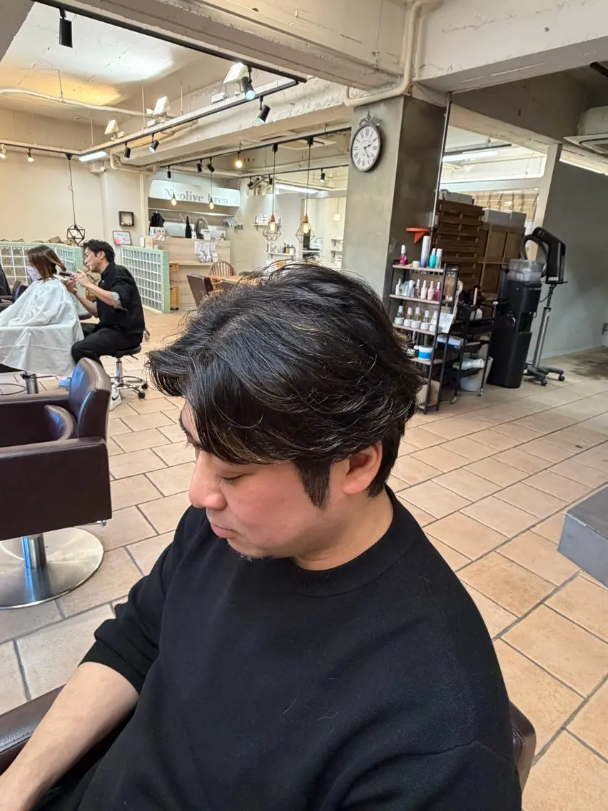 ⊹ ࣪ ˖ minimo限定価格 ⊹ ࣪ ˖【新規】メンズカット＋ニュアンスパーマ🌀の写真