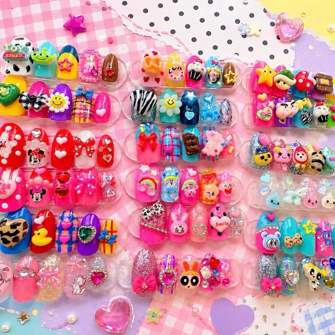 ネイル ハンドネイル MignonReve ♡EIMI🌈のネイルデザイン