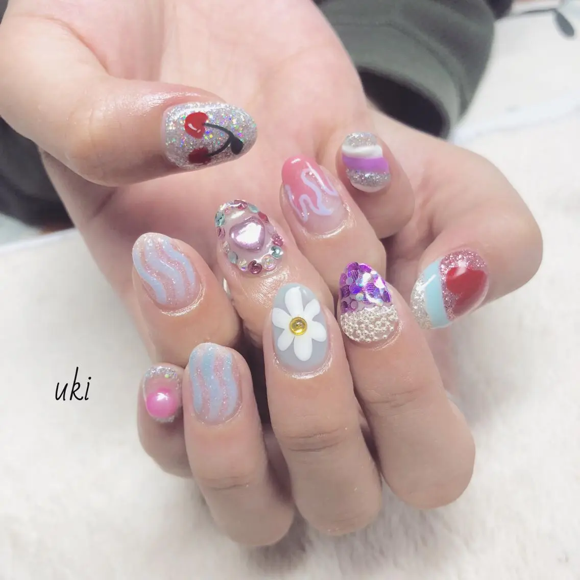 ネイル ハンドネイル Ameri nail /UKIのネイルデザイン
